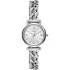 Fossil Carlie ES5331 Women's Silver Watch with Quartz Movement and Water Resistance