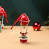 with Bell Christmas Hanging Elk Hot Air Balloon Xmas Ornament Ball Cute Xmas Decor  New Year Party