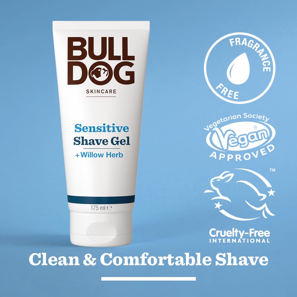 Bulldog Sensitive Shaving Gel 175mL
