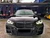 Compatible Black Chrome Kidney Grille for 2020-2022 BMW X1 F48/F49