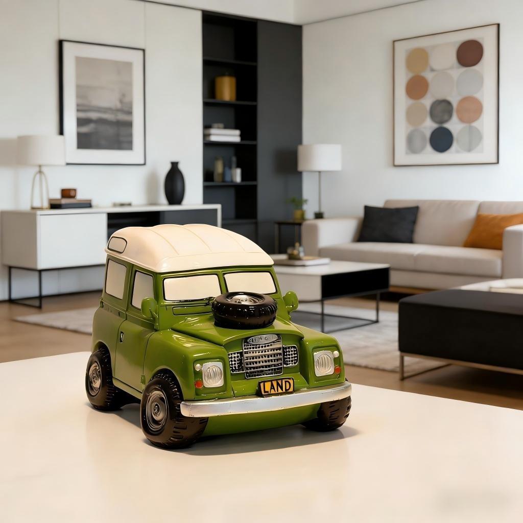 Collectible Vehicles Home Decor Car Figurines Savings Piggy Bank Children's Financial Learning Resource Birthday Festival Gift