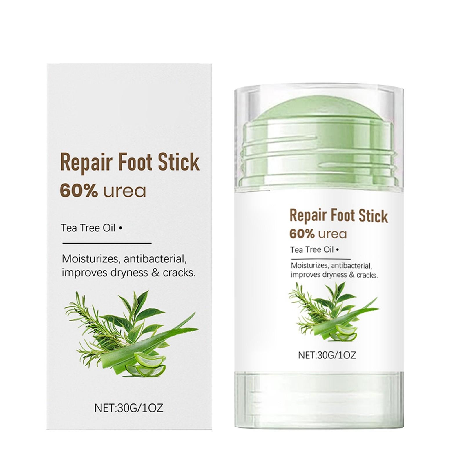 

Крем с мочевиной, Бальзамы-стики для ног от сухости и Увлажняющие стики для ног улучшают шелушение и шероховатость белый