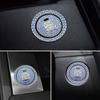 Car Accessories Auto Decorative Start Switch Button Diamond Ring Cap Cover Set