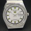 GENUINE VINTAGE SEIKO 5 JAPAN 6309A AUTOMATIC MENS WHITE DIAL WATCH a702718-1 R210-a702718