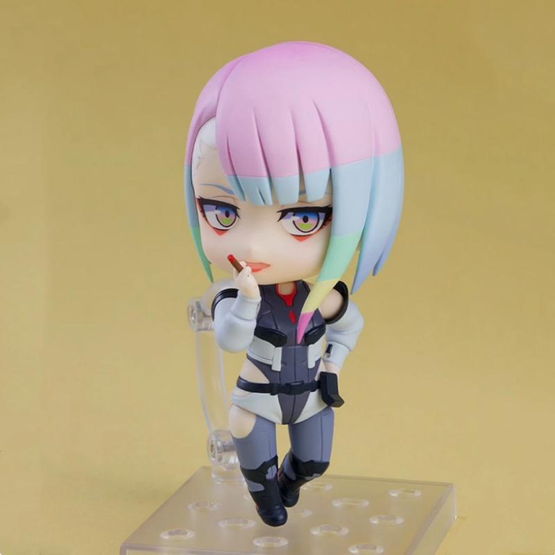 10cm Edgerunners Anime Figure Hacker Lucy Action Figure Collection Model Doll Toy
