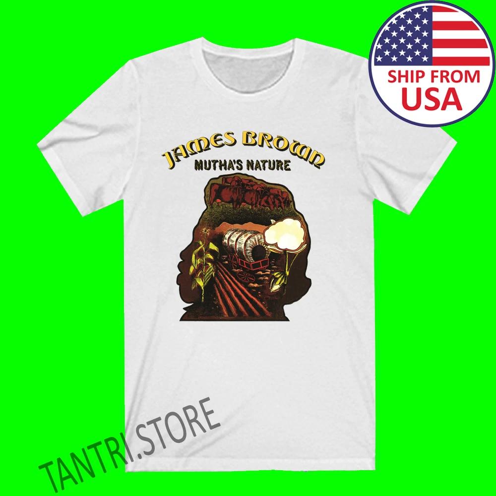 James Brown Mutha s Nature Men s White Size S to 3XL 4XL