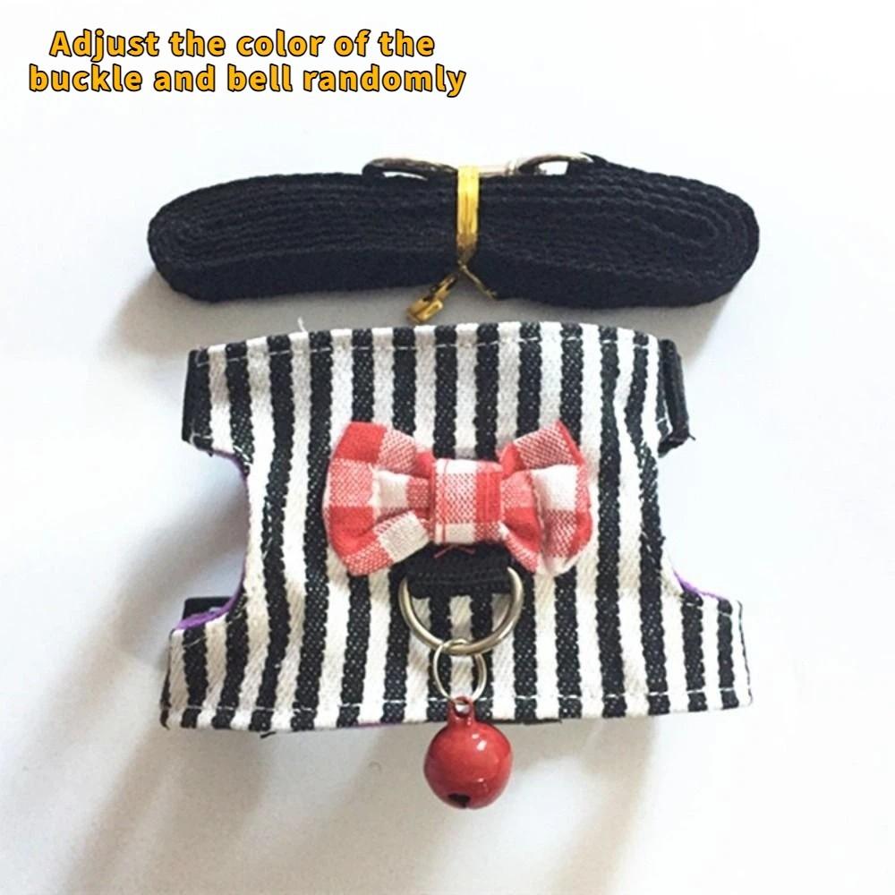 

Adjustable Hamster Chest Strap Comfortable Rabbit Vest Leash Pet Traction Rope Walking S