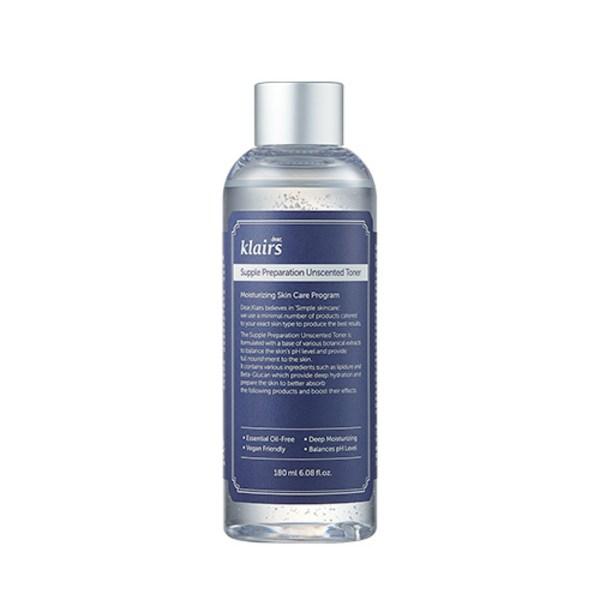 

Тоник без запаха Klairs Supple Preparation, 180 мл, 1 шт. Популярная корейская косметика