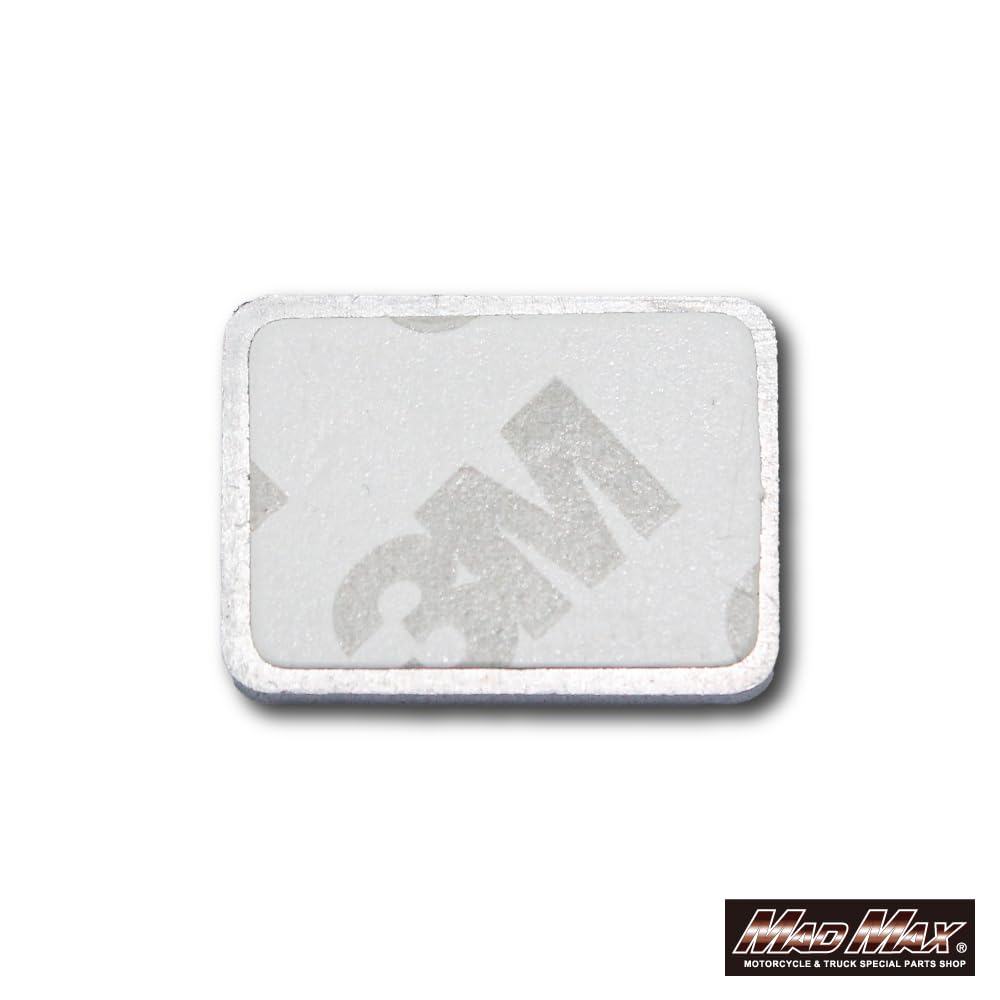 Aluminum 5-speed shift pattern plate slash cut silver shift pattern