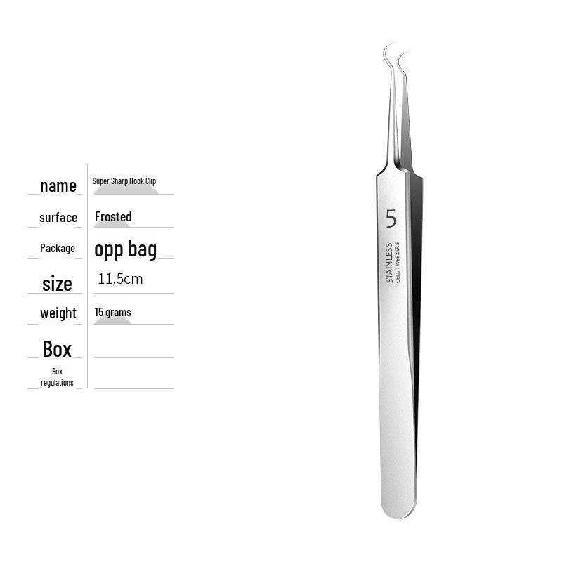 

Ультра-острый набор для удаления черных точек: Набор из 8 пескоструйных игл для удаления акне и прыщей со стальной коробкой.