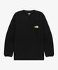 Noseupeiseu Nt7Tr50J Pocket Long Sleeve Round Neck T-Shirt Black