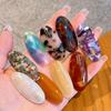 Retro Korean Oval Hair Clip - High Quality Seamless Design for Women