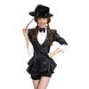 Modny Kapelusz Trilby z Kopułą i Zwijanymi Brzegami Kapelusz Panama Unisex Kostium do Odgrywania Ról Kapelusze Fedora