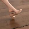 Soft leather new classic square buckle patent leather versatile single shoes spring square head fragrance trend thick commuter women's shoes