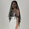 Elegant Wedding Ceremony Bridal Veil Single Layered Bowknot Wedding Veil Engagement Event Veil Bride Veil Headpiece