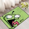 Tappetino d'ingresso Cartoon Invader Zim Benvenuto Ingresso Balcone Bagno Pavimento Tappeto Antiscivolo Tappeto Camera da Letto Decorazione Casa