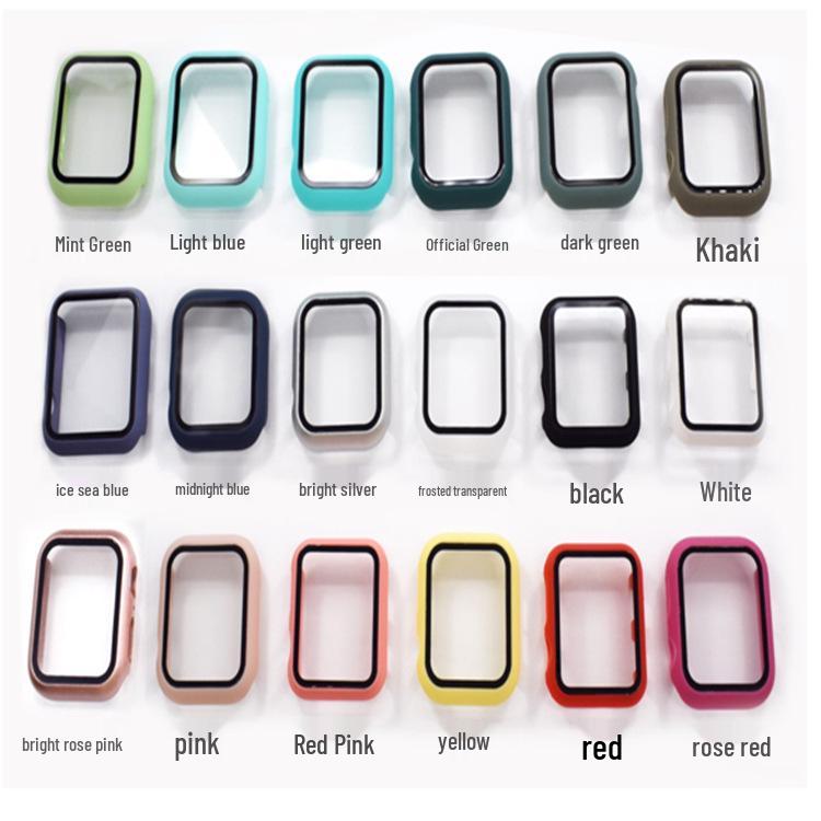 Apple Watch Protective Case & Tempered Film - Fits 45mm 10th Gen & 46mm Models