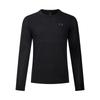 Rush Seamless Mens Training Series Camiseta Confortável Fresca Respirável Manga Longa Masculina tops Preto 1379282-001