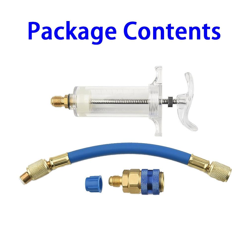 Sampler Injector 30Ml 1 Oz With Low Side Quick Coupler Adapter Accessory New