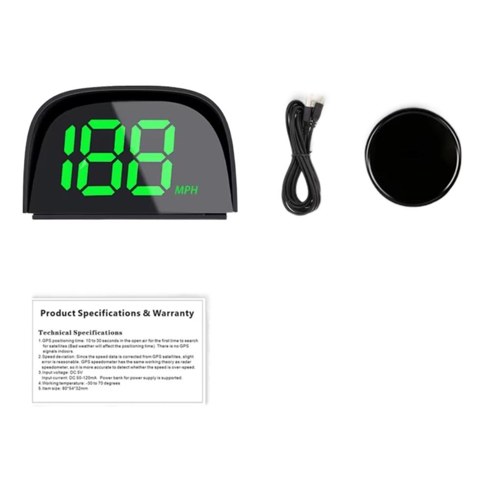 Plug&Play Head Up Display Car Speedometer HUD Vehicle Speed Meter  Speed Meter