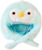 G-Trigger Penguin Kigurumi Cap (10cm) - Cotton Doll Clothes, Mint, for Plush Toys and Oshi-Nui (Used)