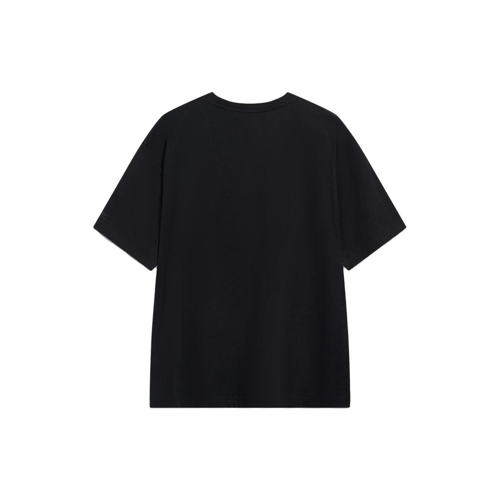 Li Ning Sports Life Collection T Shirt Men's Black AHSU747-1