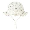 Baby Cotton Basin Hat Baby Cute Printed Fisherman Solid Color Sun Hat Ins Simple Hat 3-12M
