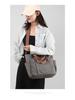 Plátěná crossbody taška velké kapacity v korejském stylu pro ženy - Trendy móda 2025