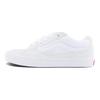 Vans Caldrone Mesh Suede Fashion Comfortable Shock Absorption Impact Resistance Wear Resistant Low Top Skate Shoes Women sneaker White VN0007P9WHT