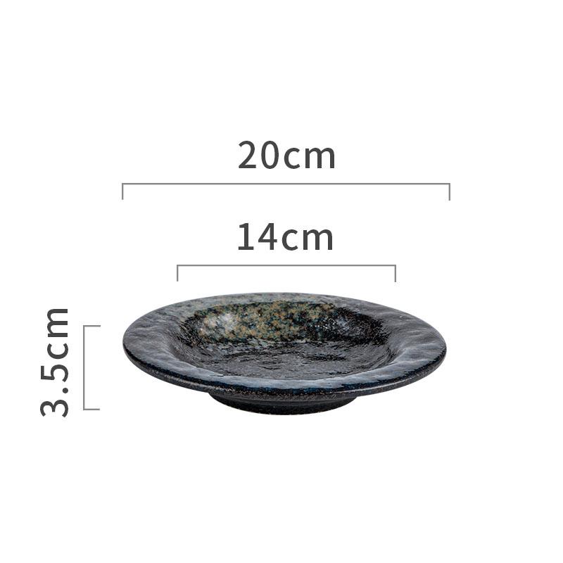 

Винтажная керамическая обеденная тарелка, глубокая тарелка для супа, тарелка для пасты, тарелки для салата, десертная тарелка, тарелки для закусок, фирменная посуда для ресторана