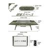 Charmline 35 x 22 cm Portable Charcoal BBQ Stove, Foldable Compact Camping Equipment for 1-3 People, Ideal for Garden, Beach, Picnic and Table Use,
