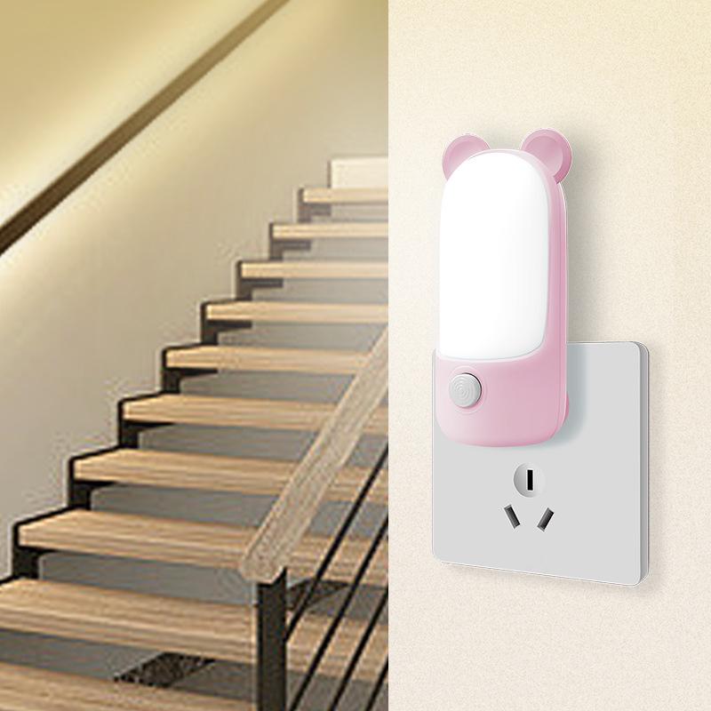 Keleya Dual-Level LED Night Light: Sleep Companion for Bedroom and Nighttime Nursing