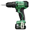 HiKOKI Cordless Vibration Driver Sliding Drill, 10.8V Lithium-Ion Battery, DV12DA(2ES)