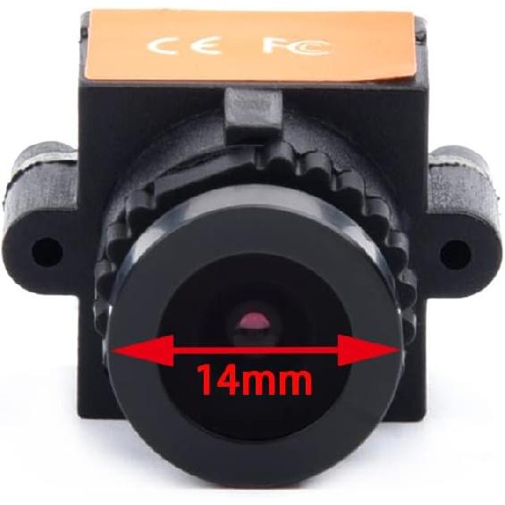 Readytosky Mini 1000TVL FPV Camera 1/3 CCD 110 Degree 2.8mm Lens NTSC PAL Switchable Camera for FPV Drones DIY Parts