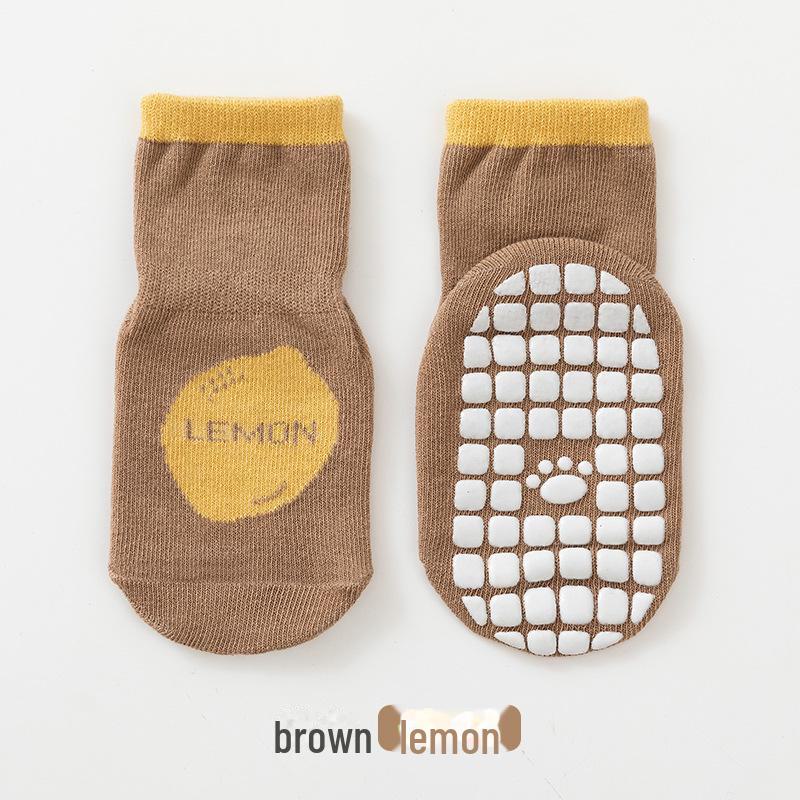 25 Pairs of New Spring Cartoon Dot Baby & Toddler Combed Cotton Socks