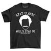 Stay Classy Personalized Stag Party T-Shirt for Men Wedding Groom Custom Stag Do