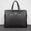 Men's Bag Carrying Large Capacity Multi-functional Briefcase Male Business Shoulder Leather Casual Satchel