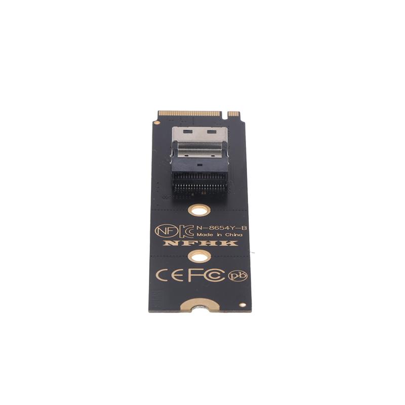 Nvme M.2 Ngff To Slimline Sas Adapter Converter Card For Pc Desktop Mainboard