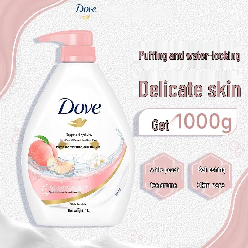 DOVE Эластичный и нежный гель для душа