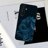 Marine Life Ocean Octopus Phone Case For Samsung S25,S24,S23,S22,S21,S20,S10,Ultra,Plus,Lite,FE,Soft Silicone Black Cover