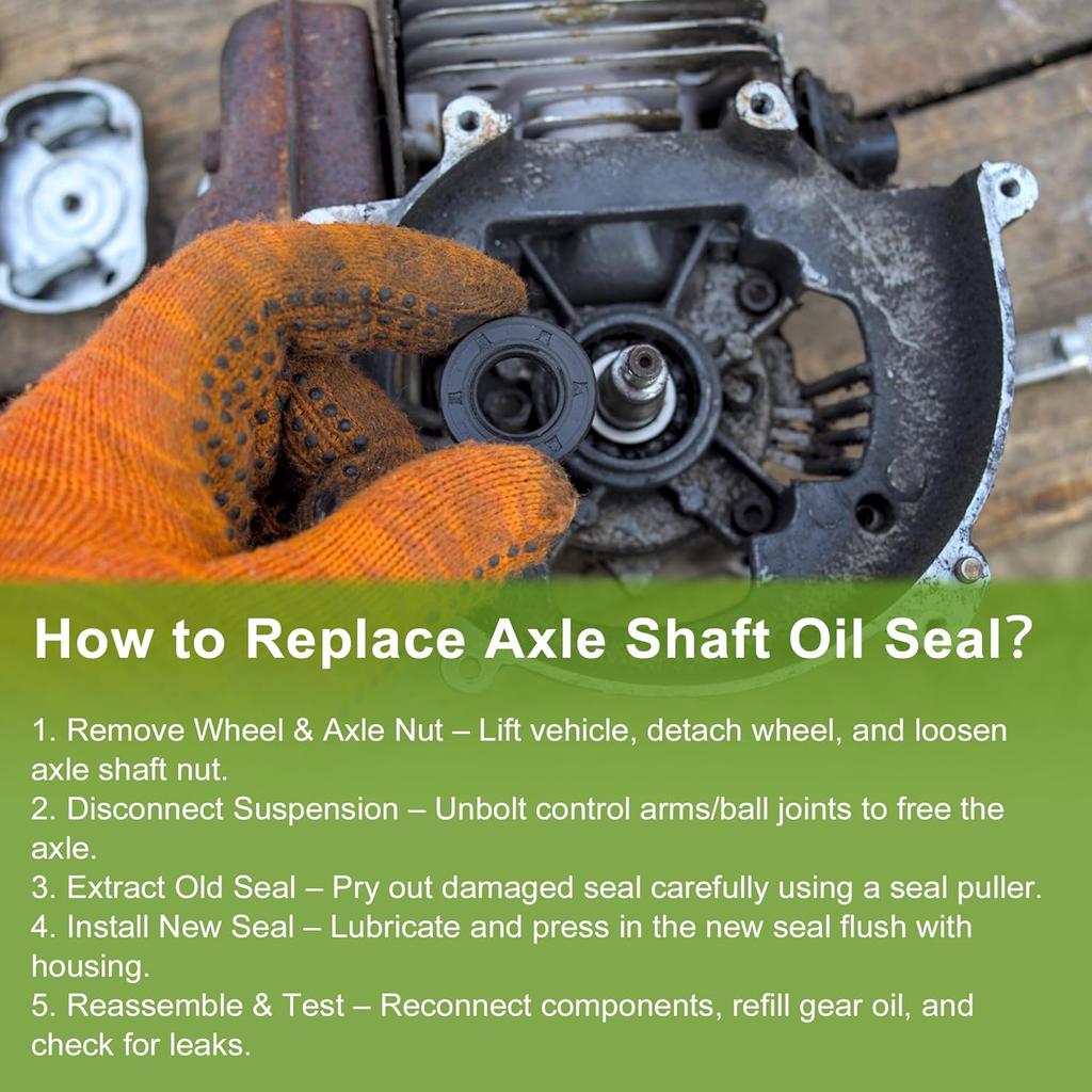Retentor de Óleo do Eixo do Eixo de Tração Meio Eixo Retentor do Suporte do Diferencial para Mitsubishi Outlander 2003-2020 Nº.MD707184