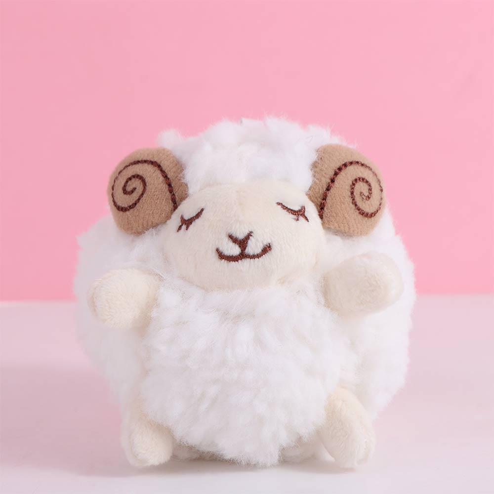 Lamb Sheep Plush Pendant Mini Sheep Soft Lamb Doll Ornament  Friends Birthday Gifts