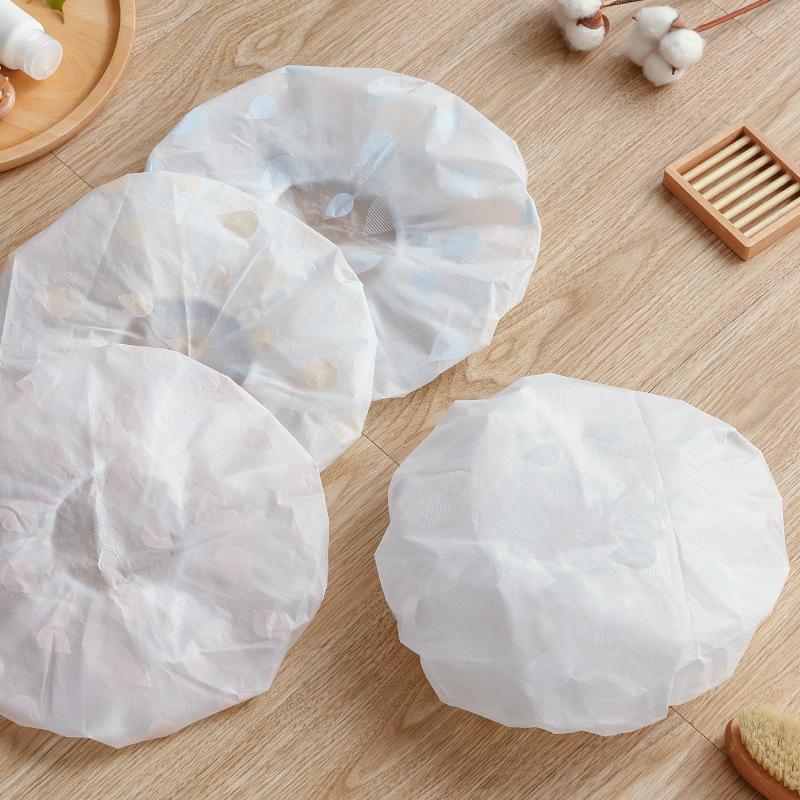 Waterproof EVA Shower Cap for Women - Oil-Proof Hair Cover
