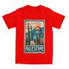2025 Summer Couple T-Shirt Vintage Palestine Jerusalem Peace T Shirts Leisure Summer Tees Aesthetic Print Cotton Tops Gift Idea