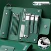 High-End Stainless Steel Nail Clippers & Pedicure Set for Adults