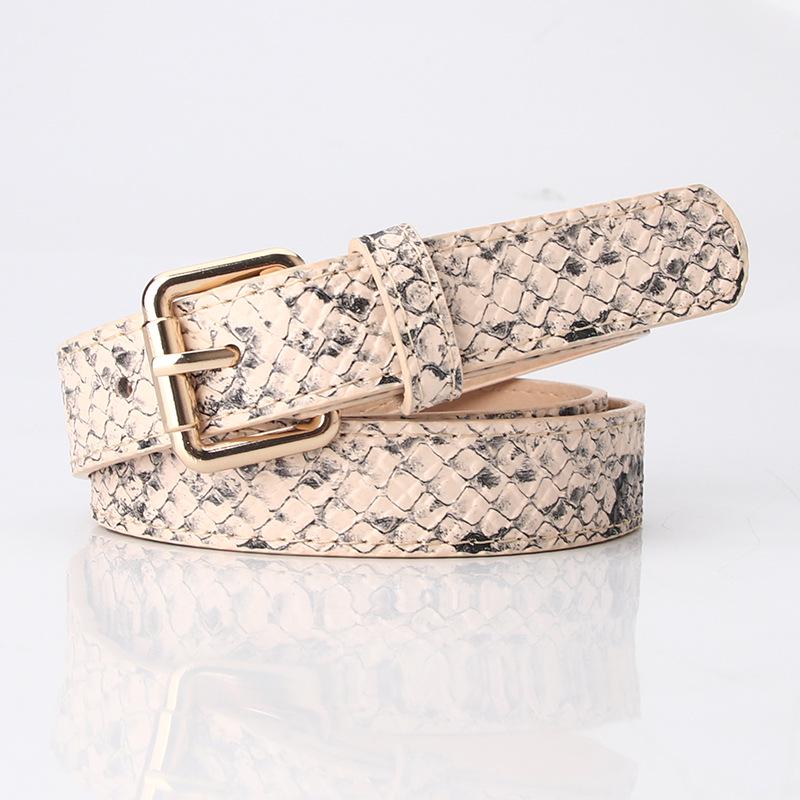 Women's Simple PU Korean Style Fashion Belt - Versatile Sweater and Coat Accessory