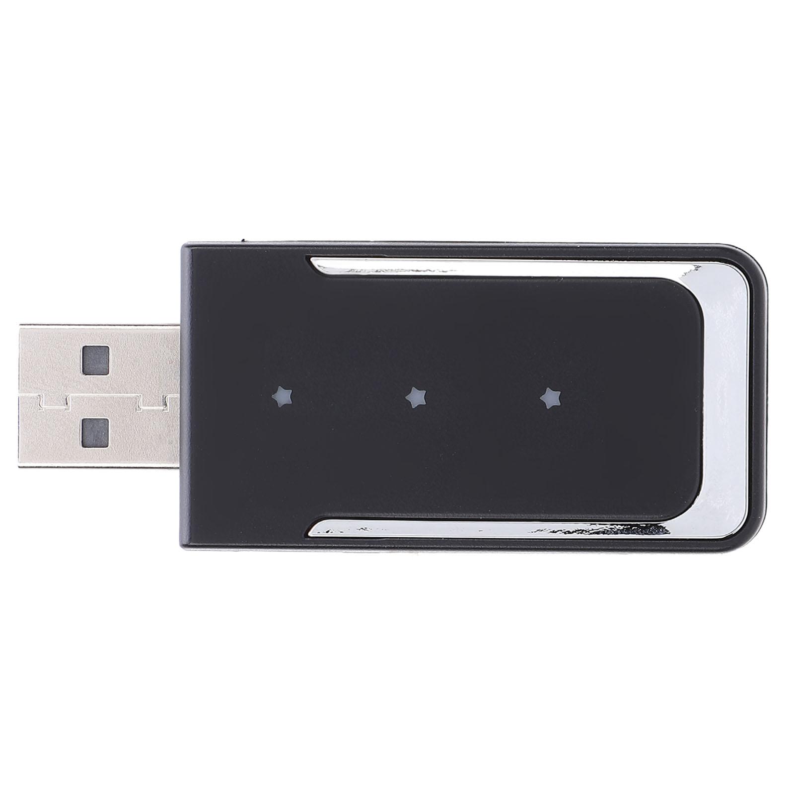 

Car Wireless Adapter 2 in 1 Compact Portable 1 Key ing Auto Wireless Adapter