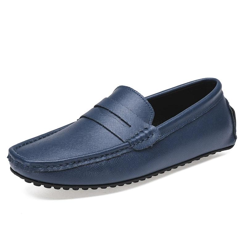 High Quality Men Casual Shoes Fashion Mens Shoes Genuine Leather Suede Shoes Men Loafers Moccasins Flat Driving Flats 38-48