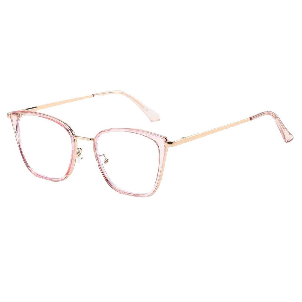 Material Women'S Glasses Frame Cat Eye Shape Blue Light Blocking Glasses Man European American Eyeglass Frames For Women
