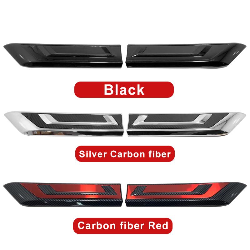 Car Racing Front Grille Strip Trim Cover Stickers For Toyota RAV4 XA50 2024 RAV 4 Hybrid Accessories